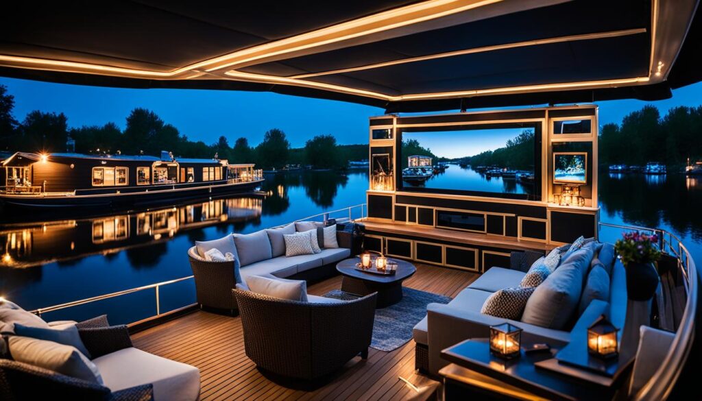 floating home cinema