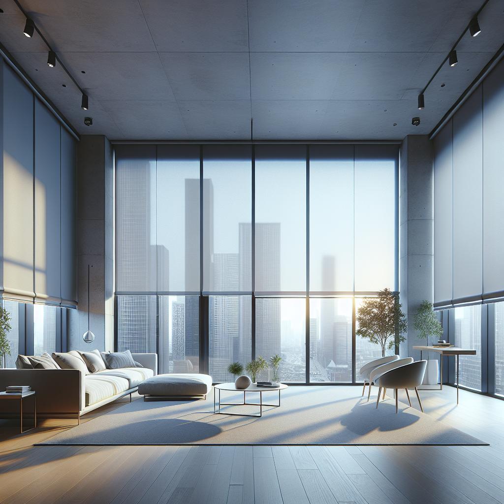 anti glare window covering