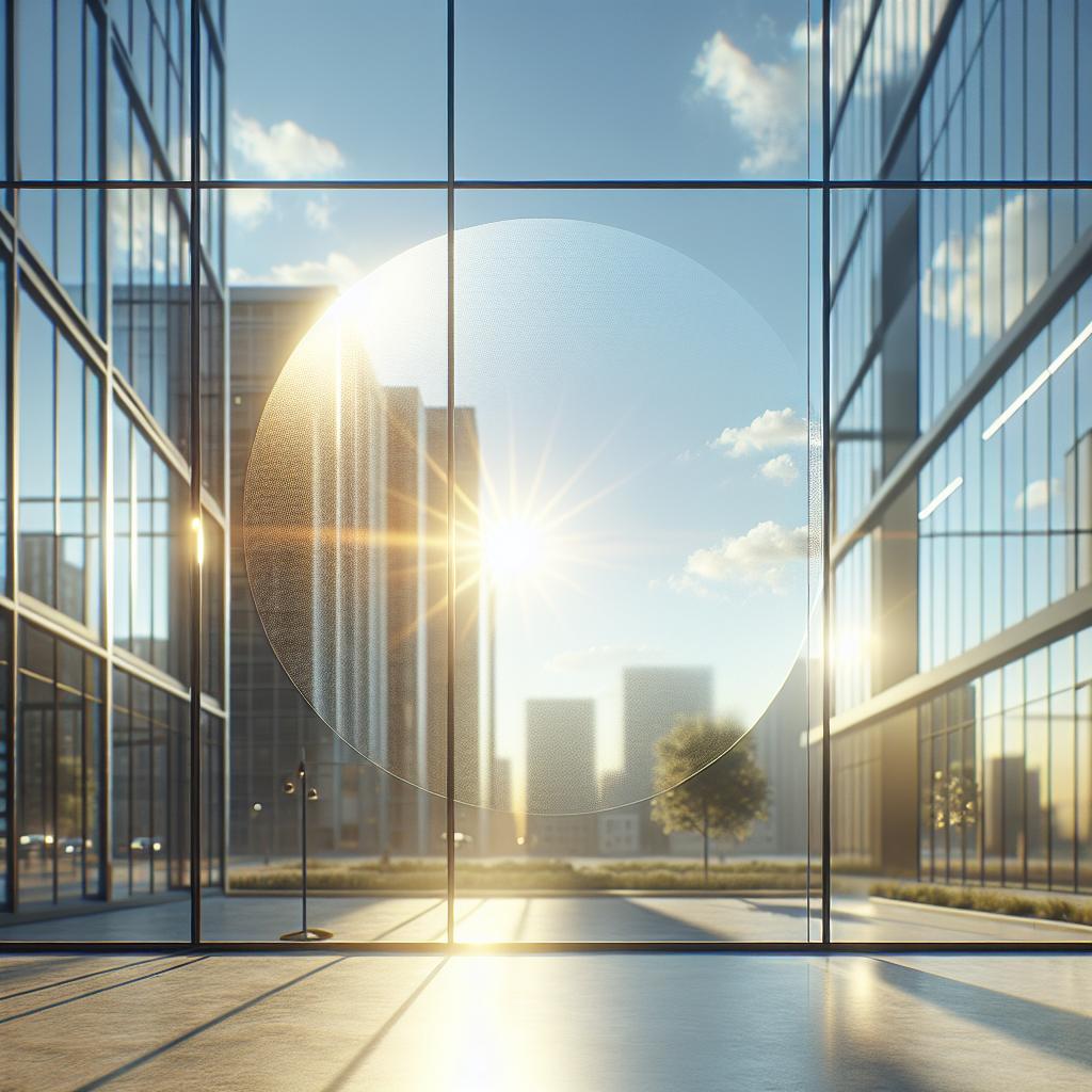 clear anti glare window film