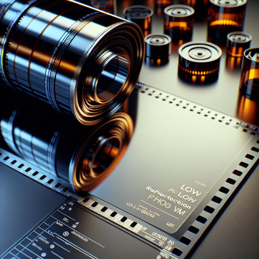 low reflection film