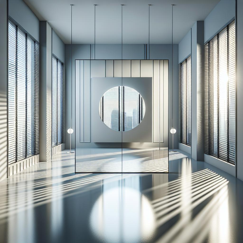 reflective window blinds