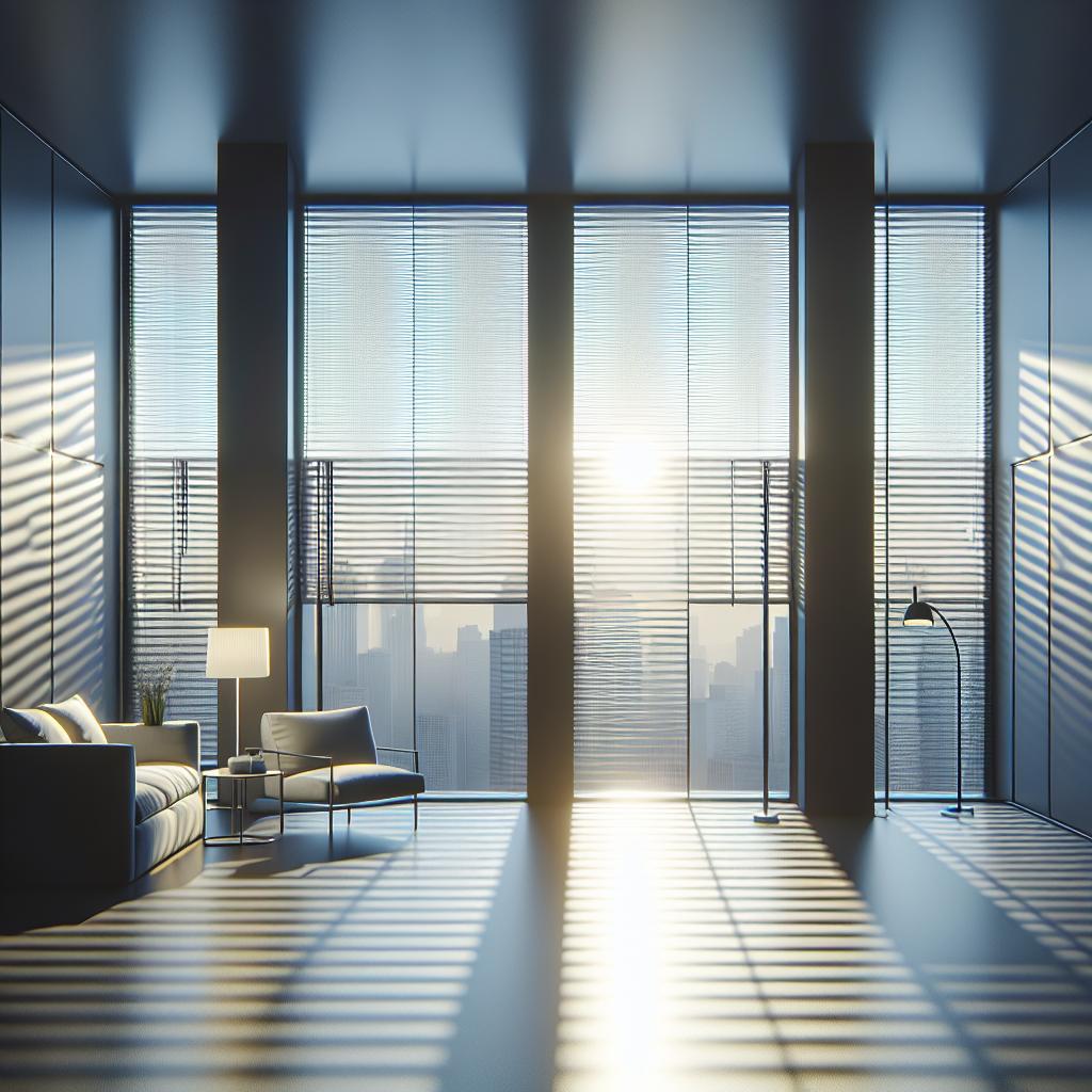 solar reflective blinds for windows