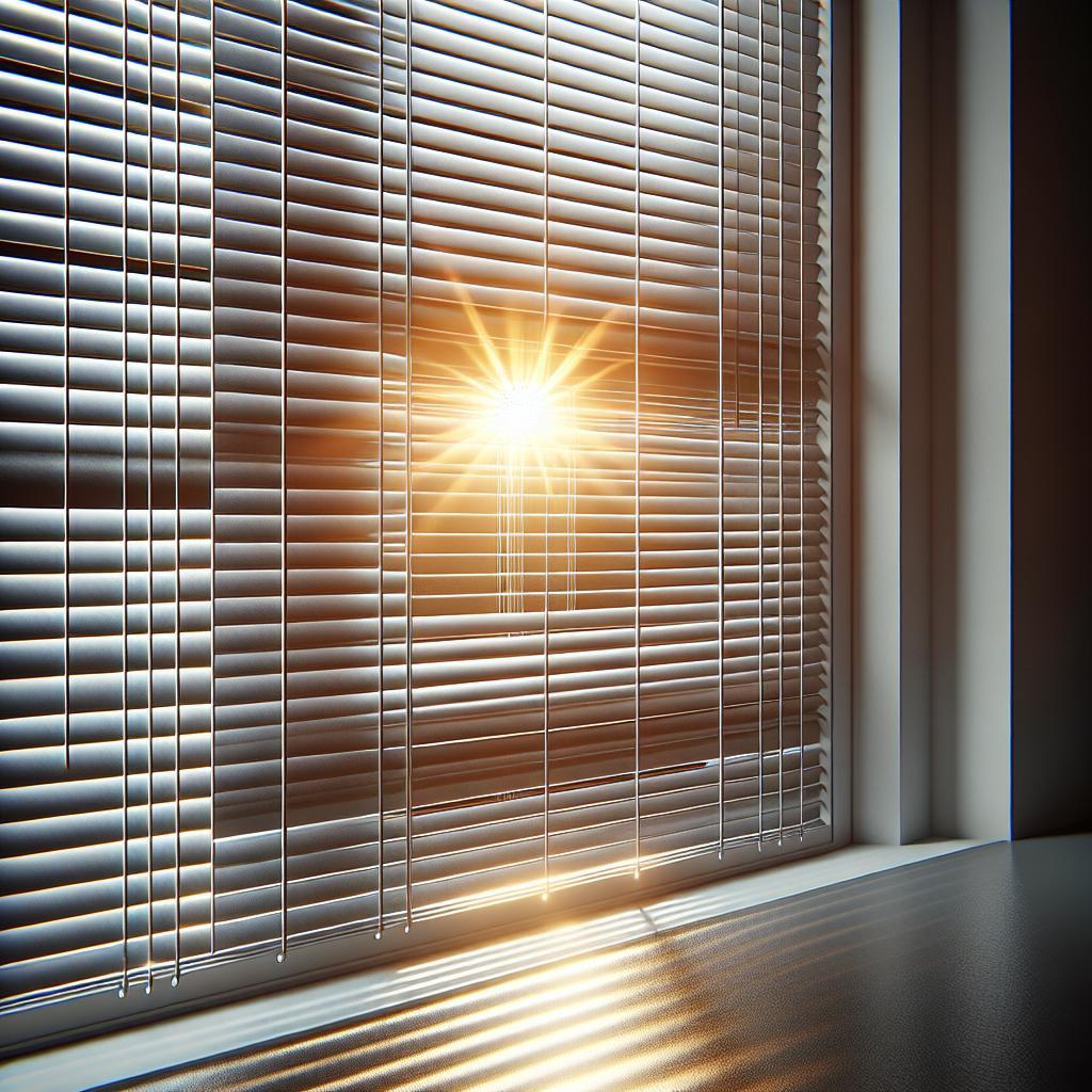 sun reflective window blinds